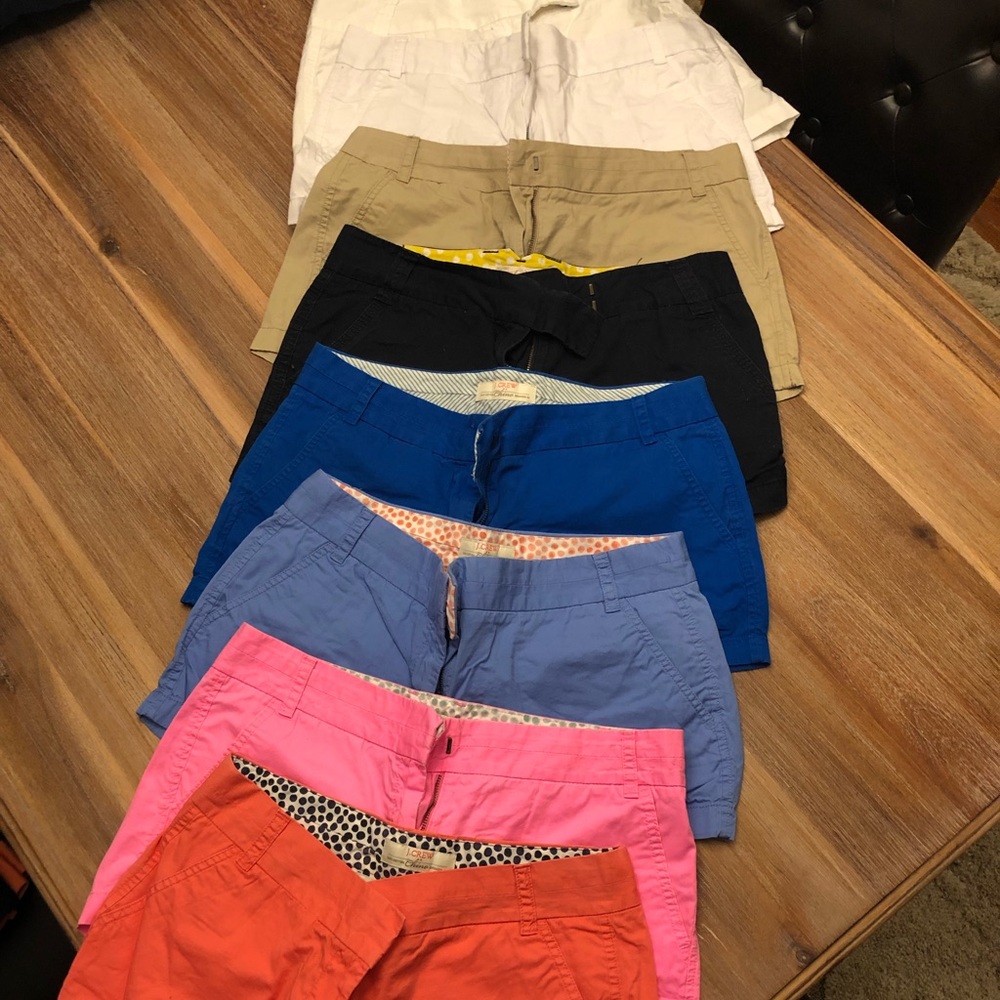 Giant bundle of j crew chino shorts